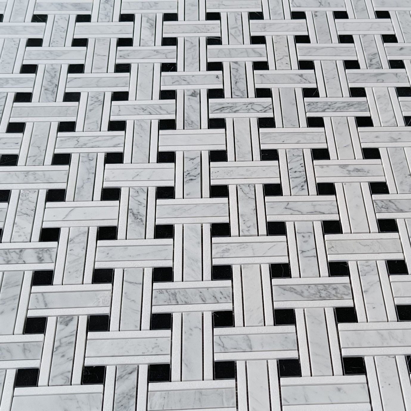 Placa de PVC Marble Sheets Marquina Black – Indian Carpet