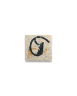 Spring Botticino 6.3x6.3 Marble Mosaic Border Corner Tile Polished