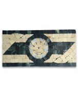 Legend Jade 3.5x7.1 Marble Mosaic Border Listello Tile Polished