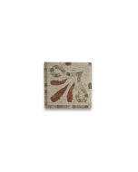 Everlasting Crema 5.9x5.9 Marble Mosaic Border Corner Tile Polished