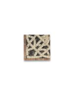 Cythera Sunny 4.7x4.7 Marble Mosaic Border Corner Tile Tumbled