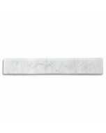 Carrara White Marble 6x36 Transition Saddle Threshold Double Beveled Tile Polished