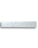 Carrara White Marble 6x36 Transition Saddle Threshold Single Beveled Tile Honed