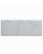 Carrara White 5x12 Baseboard Trim Molding Honed