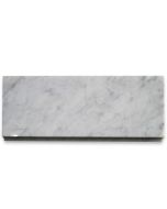 Carrara White 5x12 Baseboard Trim Molding Polished