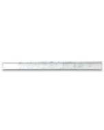 Carrara White Marble 1x12 Groove Square Edge Box Liner Pencil Trim Molding Polished