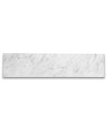 Carrara White Marble 3x12 Subway Tile Honed