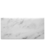 Carrara White Marble 3x6 Subway Tile Polished