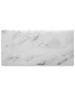 Carrara White Marble 3x6 Subway Tile Polished