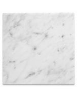 Carrara White Marble 6x6 Tile Honed