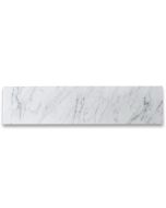 Carrara White Marble 6x24 Wall and Floor Tile Honed