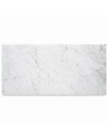 Carrara White Marble 6x12 Subway Tile Polished