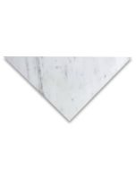 Carrara White Marble 12x12x17 Triangle Tile Honed