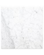 Carrara White 18x18 Tile Honed