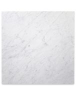 Carrara White 24x24 Tile Honed