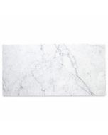 Carrara White 12x24 Tile Honed