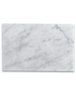 Carrara White Marble 8x12 Wall and Floor Tile Honed