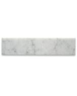 Carrara White 2x8 Tile Honed