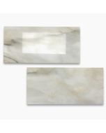 Calacatta Gold Marble 6x12 Subway Tile Polished