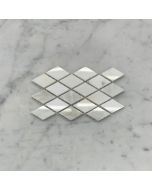 Calacatta Gold 1x1-7/8 Rhomboid Diamond Mosaic Tile Polished