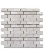 Moleanos Beige 1x2 Medium Brick Mosaic Tile Honed