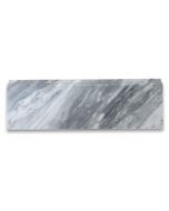 Bardiglio Gray Marble 4x12 Baseboard Trim Molding Polished