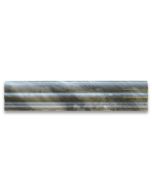 Bardiglio Gray 2-1/2x12 Chair Rail Trim Molding Polished