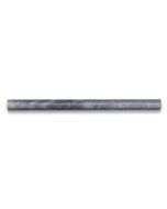 Bardiglio Gray 3/4x12 Pencil Liner Trim Molding Polished