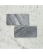 Bardiglio Gray Marble 6x6 Tile Honed