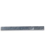Bardiglio Gray Marble 1x12 Border Strip Liner Tile Polished