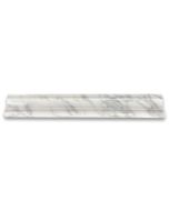 Statuary White Marble 2x12 Chair Rail Trim Molding Polished