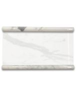 Statuary White Marble 3/4x12 Pencil Liner Trim Molding Polished