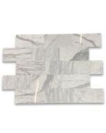 Statuary White Marble 6x12 Subway Tile Polished