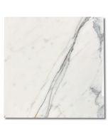 Statuary White Marble 12x12 Tile Honed