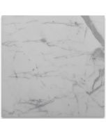 Statuary White Marble 18x18 Tile Honed