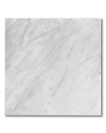 Statuary White Marble 24x24 Tile Honed
