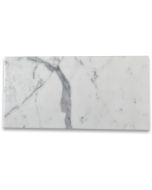 Statuary White Marble 12x24 Tile Polished