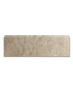 (Sample) Crema Marfil Marble 4x12 Baseboard Trim Molding Polished