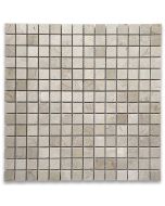 Crema Marfil 3/4x3/4 Square Mosaic Tile Polished