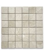 Crema Marfil 2x2 Square Mosaic Tile Polished