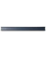 Nero Marquina Black Marble 1x12 Groove Square Edge Box Liner Pencil Trim Molding Honed