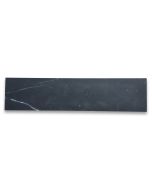 Nero Marquina Black Marble 3x12 Subway Tile Honed