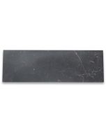 Nero Marquina Black Marble 6x18 Wall and Floor Tile Honed