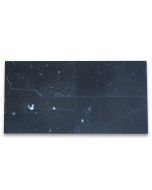 Nero Marquina Black Marble 6x12 Subway Tile Honed