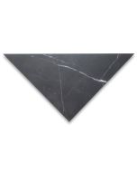 Nero Marquina Black Marble 12x12x17 Triangle Tile Honed