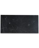 Nero Marquina Black Marble 9x18 Subway Tile Polished