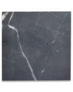 Nero Marquina Black Marble 4x4 Tile Honed