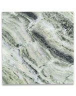 Sagano Vibrant Green Marble 6x6 Tile Honed