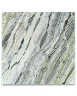 Sagano Vibrant Green Marble 18x18 Tile Honed