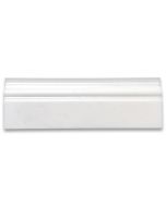 Thassos White Marble 4x12 Baseboard Crown Molding Polished